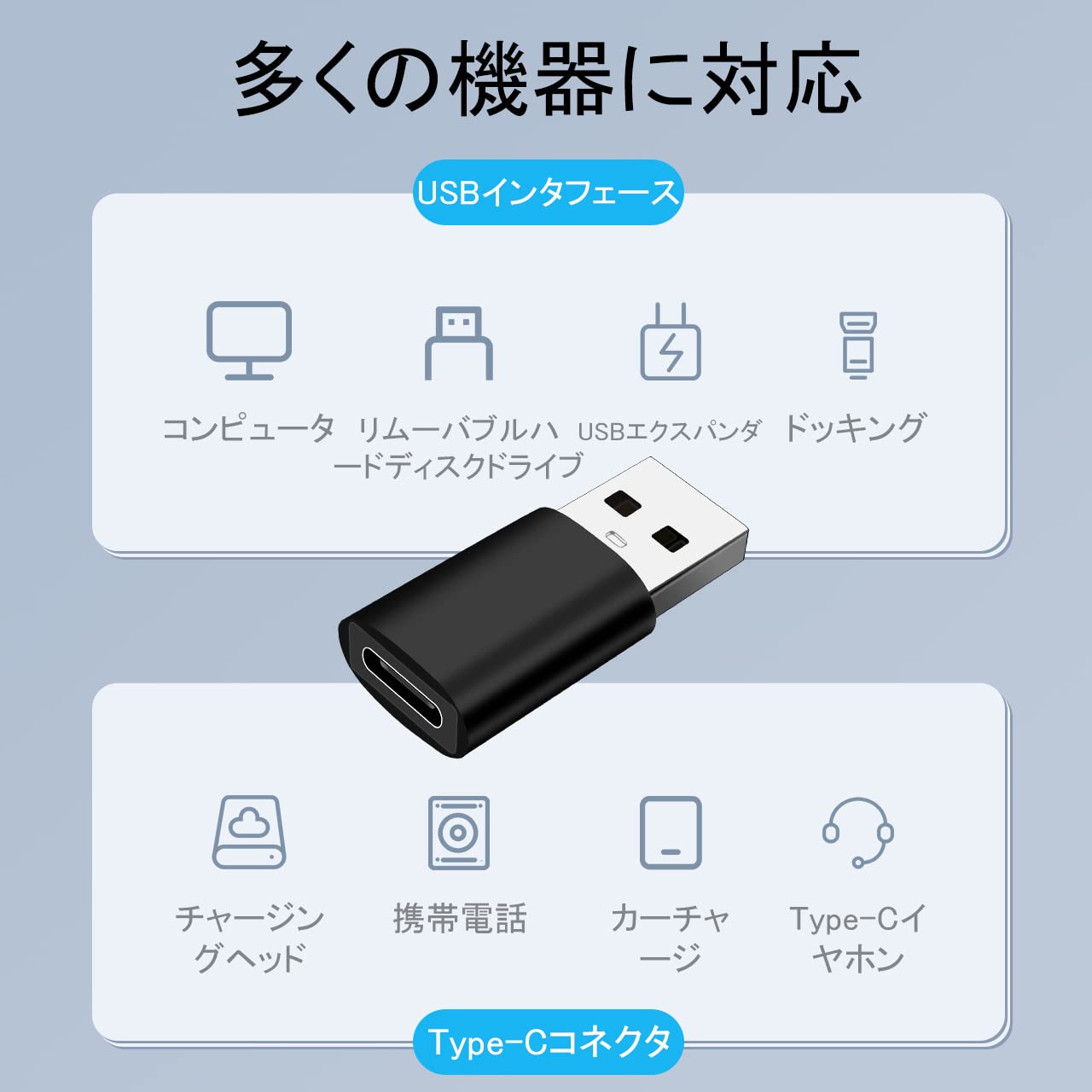 Amazon.co.jp: 【Seninhi 】タイプC USB 変換アダプタ 超小型 Type-C